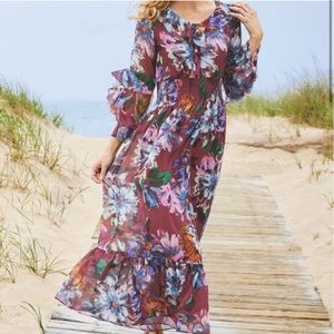 Soft Surroundings Fiore Rosa Dress